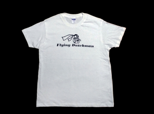 送込　Flying Dutchman　Records　半袖Tシャツ　白色　Lサイズ 