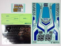 送料140円 イグレス ブラックエディション タミヤ ボディ用 ステッカー デカール シール 新品 ラジコン TAMIYA Egress sticker decal Buggy_画像1