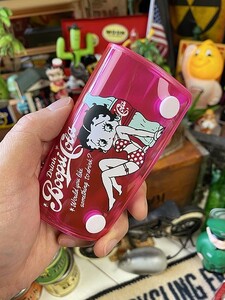 ベティ・ブープ　クリアキーケース（ピンク） ■ アメリカン雑貨 アメリカ雑貨
