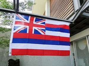 ハワイ州旗　ナイロンフラッグ Mサイズ アメリカン雑貨 アメリカ雑貨