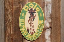 昔のアドバタイジング　ハワイアンウッドサイン（ドール・パイナップル） アメリカ雑貨 アメリカン雑貨 木製看板_画像1