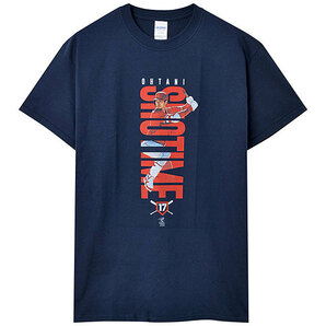 MLB 大谷翔平 SHO TIME 公式Tシャツ（ネイビ－/Lサイズ） ロサンゼルス・エンゼルス MLBオフィシャルグッズ ■ アメリカ雑貨の画像6