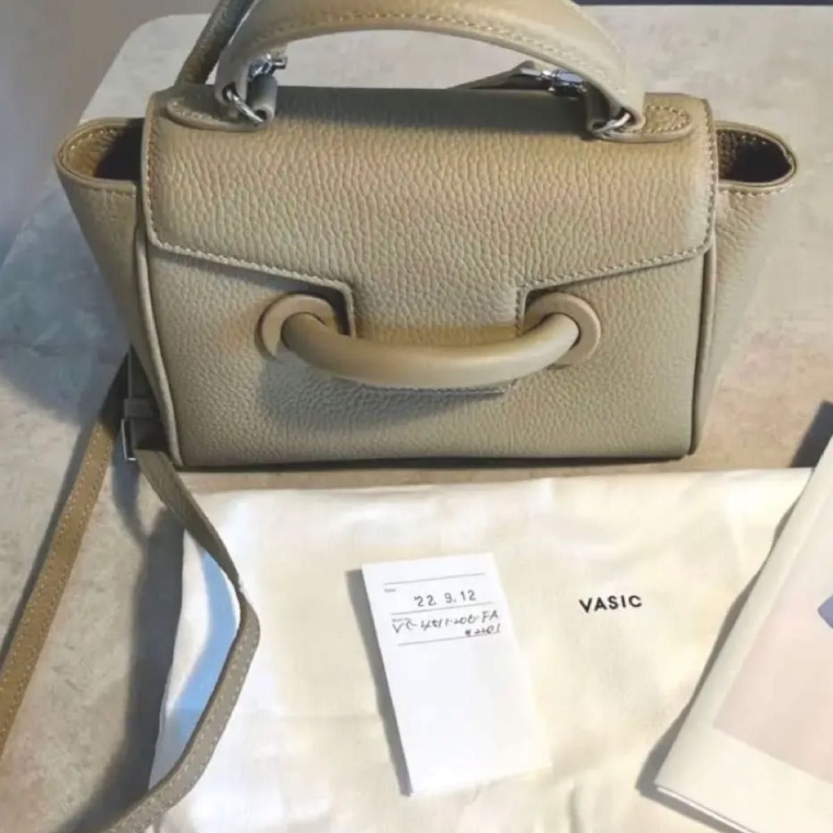 新品】VASIC BOND MINI MINI グレージュ|PayPayフリマ
