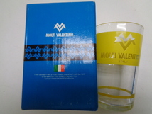 a617-60 MOLTI VALENTINO イタリア タンブラー ガラス グラス 2点セット 紙箱 長期保管品 昭和レトロ_画像2