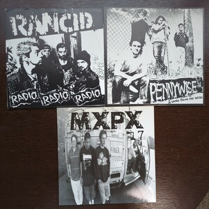 7inch punk mxpx pennywise rancid analog record record LP analogue vinyl