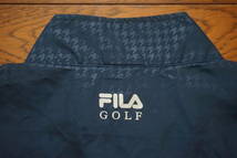 ◇　FILA　GOLF　フィラ ゴルフ　◇　　ジップアップ　ウインドブレーカー　裏地メッシュ　ブルゾン　◇　size M_画像9