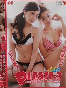 中古グラビアDVD 辰巳奈都子、青島あきな　PLEASE3