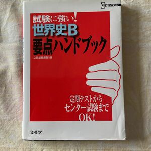 試験に強い！世界史B 要点ハンドブック　文英堂　