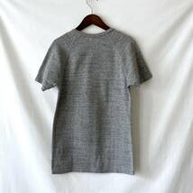 ■ 美品 定番 ハリラン HRM ストレッチフライス 半袖 Tシャツ ① グレー H刺繍 ■ ハリウッドランチマーケット HOLLYWOOD RANCH MARKET ■_画像2