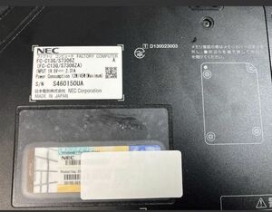 管1 NEC i7 ファクトリ コンピュータ FACTORY COMPUTER FC-C13G/S7306ZA S460160UA パソコン本体 MADE IN JAPAN PC