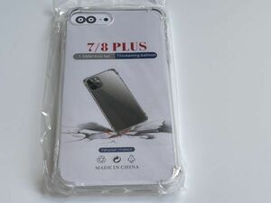 iPhone7 Plus iPhone8 Plus 5.5インチ 耐衝撃 上質 TPU ソフト 透明 クリア ケース みみ A161