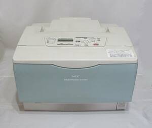 [No1335] NEC MultiWriter8450N laser printer - used operation goods 