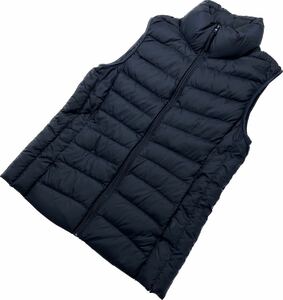 UNIQLO * light weight * Ultra light down down vest dark navy dark blue S adult casual outdoor camp popular Uniqlo #EB258