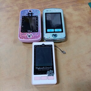 ディズニー マジカルポッド マイタッチスマート 計3点 スマホ型おもちゃ 中古 通電OK 長期保管