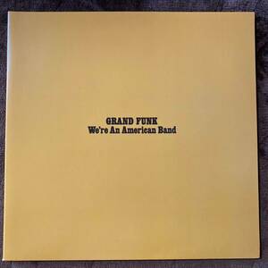 グランドファンクレイルロード Grand Funk Railroad - Were An American Band LP レコード 輸入盤