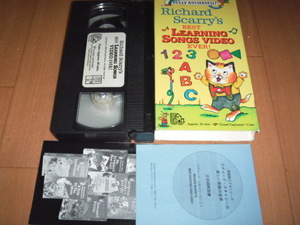  б/у VHS Richard Scarry - Best Learning Songs Video Ever быстрое решение иметь 