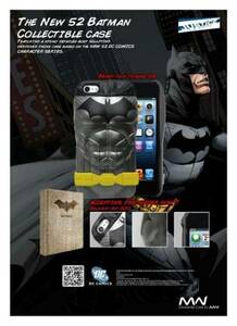 コレクション iPhone5/iPhone5S/iPhoneSE(第一世代) 兼用 ケース DC COMICS 3D The New 52 Super Hero Collectible Case バットマン