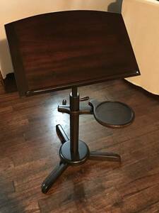  wooden. music stand - side table attaching *** free shipping 