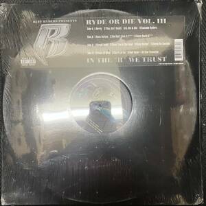 赤箱 HIPHOP,R&B RUFF RYDERS PRESENTS - RYDE OR DIE VOL.III アルバム レコード 中古品