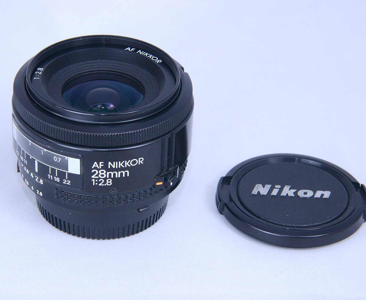 Nikon ニコン単焦点レンズ AF NIKKOR 28mm F2.8 単焦点広角レンズ