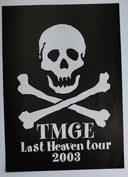 THEE MICHELLE GUN ELEPHANT TMGE Last Heaven Tour 2003 フライヤー チラシ