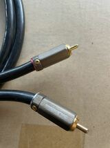 audio technica Rexat Line Cable AT7726 ペア 約1m オーディオテクニカ RCAケーブル レグザット_画像3