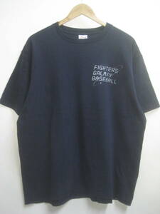 一点物!! 日本ハムファイターズ 希少 プリントＴシャツ FIGHTERS GALAXY BASEBALL サイズ XL