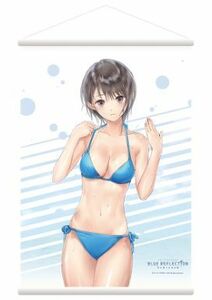 【C102！送料無料・匿名即納・新品未開封・国内正規品】BLUE REFLECTION 白井日菜子 水着 B2 タペストリー