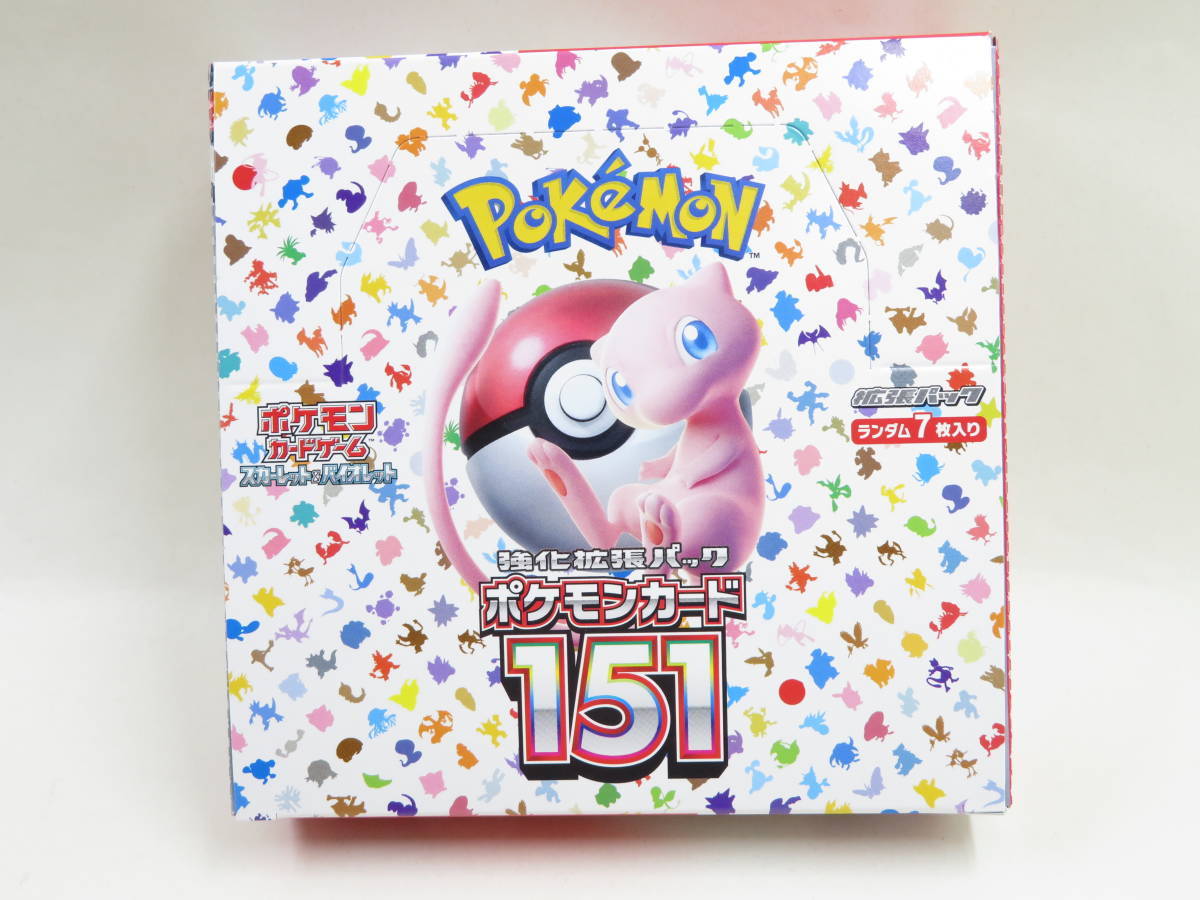 2023年最新】ヤフオク! -ポケモンカード 151 box シュリンクなしの中古