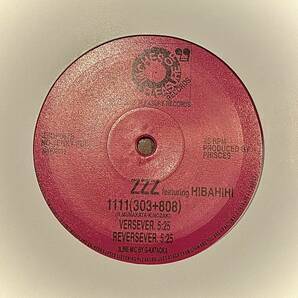 ZZZ Featuring Hibahihi (飛葉飛火 NIPPS) 10インチレコード (2018年再発盤) 新品 10 Inches Of Pleasure Recordsの画像2