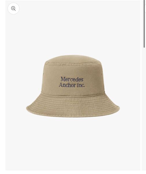 Mercedes Anchor Inc. Bucket Hat L ベージュメルセデスアンカーインク ステッカー バケットハット