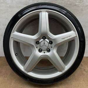 送料無料！ベンツ AMG Sクラス W221 純正 20インチ 8.5J +43 PCD112 5H ダンロップ 255/35R20 W222 C217 クーペ 1本