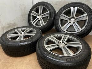 ユーロプレミアム 18インチ 8J +35 PCD112 5H ミシュラン X-ICE 235/60R18 ベンツ GLCクラス X253 C253 アウディ Q5 Q8 4本セット