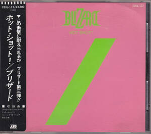 CD ブリザード - ホット・ショット - 旧規格 32XL-112 11 3200円盤 税表記なし シール帯 BLIZARD HOT SHOT! 松川敏也