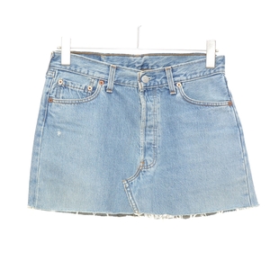 □324380 【超特価】Ciaopanic チャオパニック □スカート LEVI'Sリメイクデニムスカート レディース ブルー