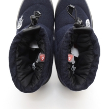 ●483041 THE NORTH FACE ●ウィンターブーツ Nuptse Bootie Wool2 Short ヌプシブーティー NF51592 サイズ28.0cm メンズ ネイビー_画像6