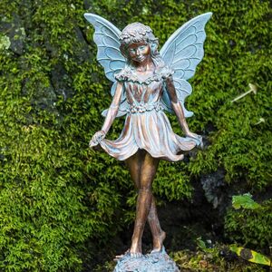 踊る妖精彫像 愛情あふれるフェアリーで、貴方の庭に命を吹き込みましょう！フェアリー彫刻 ガーデン装飾 新築ギフト 贈り物 輸入品