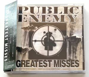 ★美品 国内盤 PUBLIC ENEMY 「GREATEST MISSES」 名作 90s ミドル クラッシック★