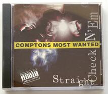 ★美品 COMPTON'S MOST WANTED 「Straight Checkn 'Em」90s クラッシック Gラップ ウエッサイ★_画像1