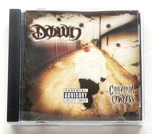 ★美品 DOWN 「California Cowboys」 Gラップ チカーノ Snoop Dogg MC REN Bad Azz★