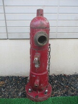 ■本物■　回転式消火栓　消防 アンティーク　　ガレージ　オブジェ　インテリア　白馬_画像1