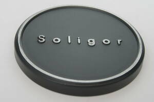 ソリゴール　Soligor　メタル　フロント　レンズキャップ　 内径約64ｍｍ　　被せ式　 中古品