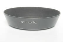 ミノルタ　メタル　フード　MC 28mm F3.5用　55ｍｍ　ねじ込み式　中古品_画像1