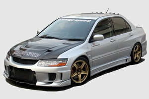 チャージスピード Lancer Evolution Lancer CT9A CT9W 3点set TYPE-2 タイプ2 未塗装 CHARGE SPEED 撃速CHARGE　SPEED 撃速チャージスピード