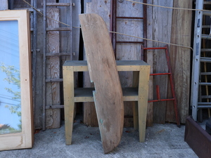 『欅板』No,417 ケヤキ 無垢材 天然木 天板 古板 古木 柾目 木工 時代物 アンティーク ヴィンテージ DIY リノベーション