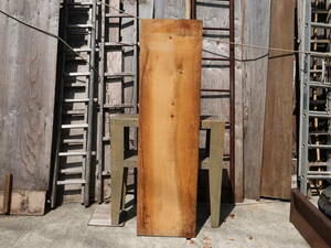 『檜板』No,430 ヒノキ 無垢材 天然木 天板 古板 古木 柾目 木工 時代物 アンティーク ヴィンテージ DIY リノベーション