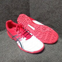 新品未使用品　アシックス　フットサル　サッカー　トレーニングシューズ　リーサルレガシー　２４,５cm　ASICS　送料無料_画像1