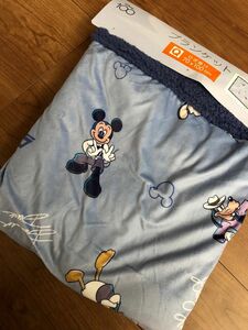 【大人気】ディズニー 100周年 ひざ掛け 毛布 しまむら ブランケット