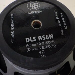 【A】 音出しOK DLS RS6N 6.5インチ 16.5㎝ 16.5センチ 2WAY セパレートスピーカー ミッドのみ オーディオ SWEDEN スウェーデンの画像4