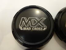 MX MAD CROSS ホイール センターキャップ 4個 黒 59mm 4428K60(B1/M5) ブラック_画像4